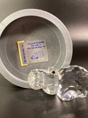RARE !!Swarovski Crystal Hippo – Large – African Wildlife – Adi Stocker